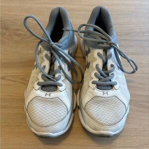 Under Armour Gray Athletic Shoes